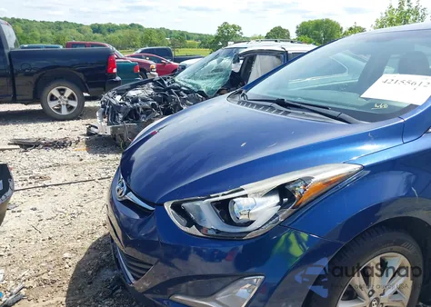 2015 Hyundai Elantra Se from USA, damaged, VIN 5NPDH4AE7FH592603